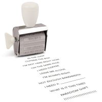 Office Speak Rotating Stamp