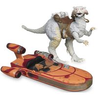 Officially Licensed Star Wars Vintage Vehicles (Tauntaun and Landspeeder)
