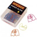 Pac-Man Paper Clips