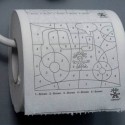 Paint By Numbers Toilet Paper
