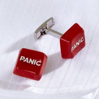 Panic Button Cufflinks