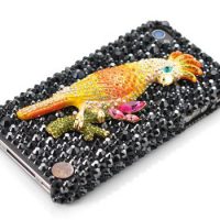 Parrot Swarovski Crystal iPhone Case