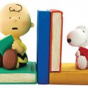 Peanuts Charlie Brown and Snoopy Bookends