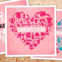 Personalized Heart Poster