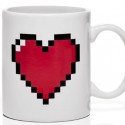 Pixel Heart Heat Changing Mug