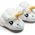 Plush Unicorn Slippers for Grown Ups
