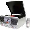 Pyle PTCD8US two-speed retro style turntable