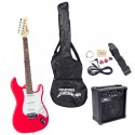 Pyle-Pro PEGKT15R Beginner Electric Guitar Package