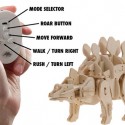 Remote Controlled DIY Wooden Dinosaurs Kit