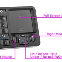 Rii Mini i6 Wireless Mini Keyboard and IR Remote