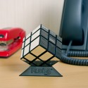 Rubik's Mirror Blocks Cube with Stand