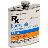 Rx Label Flask