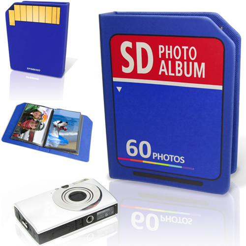 Here's a clever take on the old school photo album