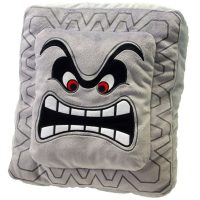 Sanei Super Mario Plush Cushion Series: Thwomp/Dossun