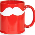 Santa Moustache Mug