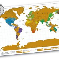 Scratch Map Location Tracking Map