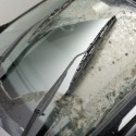 Scrubbing Windshield Wiper Blade