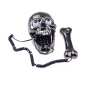 Skull Skeleton Corded Telephone