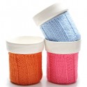 Small Knit Color Cozy Mug