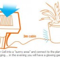 Solar Powered Plant Pot diagram