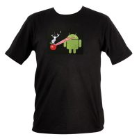 Sound Activated Electro Luminescence Android vs Apple T-shirt.jpg
