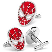 Spiderman Mask Cufflinks