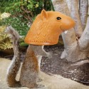 Squirrel Head Squirrel Feeder