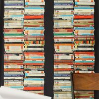 Stacked Paperback Wallpaper