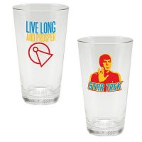 Star Trek Spock Live Long and Prosper Glass Tumbler