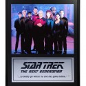 Star Trek TNG Mounted Cast Plaques