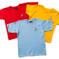 Star Trek Uniform Toddler Tees