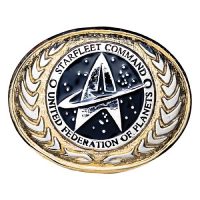 Star Trek United Federation of Planets Buckle