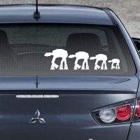 Star Wars AT-AT Family Car Decals
