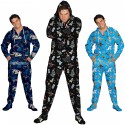 Star Wars Hooded & Footed Pajamas