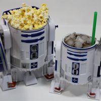 Star Wars R2-D2 Plastic Popcorn Bucket & Drink Stein Set