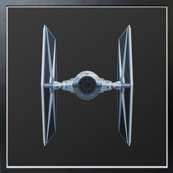 Star Wars X-Wing and TIE Fighter Prints