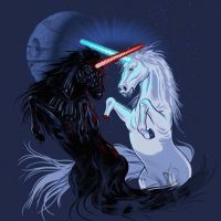 Star Wars Retold by Unicorns T-Shirt