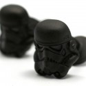 Stormtrooper Matte Black 3D Helmet Cufflinks