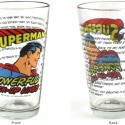 Superman Powerful Pick-Up Lines Pint Glass