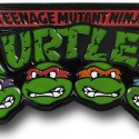 TMNT Heads Metal Belt Buckle