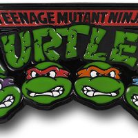 TMNT Heads Metal Belt Buckle