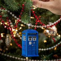 Tardis christmas ornament