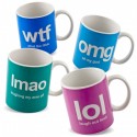 Text Speak Mugs