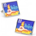 The Beatles Yellow Submarine Stamp Cufflinks