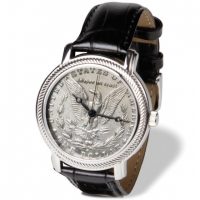 The Genuine Morgan Silver Dollar Watch