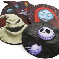 The Nightmare Before Christmas Wooden Coaster Set