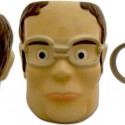 The Office Dwight Schrute Head-Shaped Mug