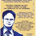 The Office Dwights Corporate Ladder Poster