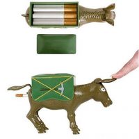 The Smoking Donkey Cigarette Dispenser