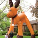 The Two Story Inflatable Reindeer